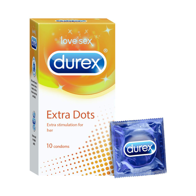 Durex Extra Dotted Condoms
