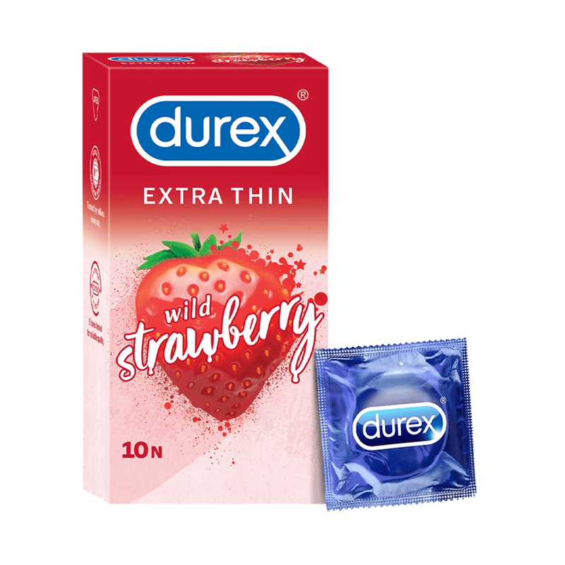 Durex Strawberry Flavoured Condoms
