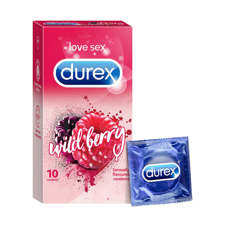 Durex Wildberry Flavoured Condoms