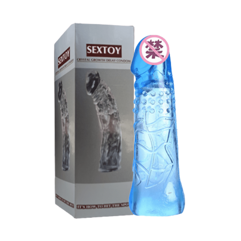 Sextoy Dragon Condom Blue