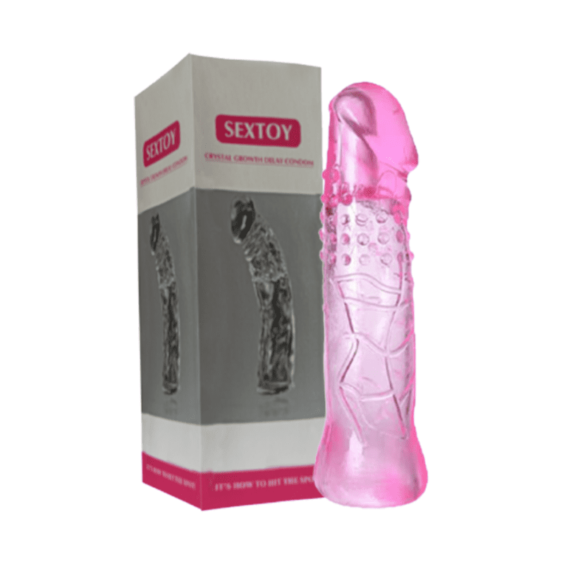 Reuseable Dragon Condom Pink