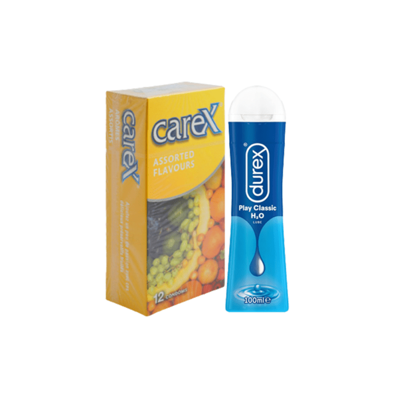 Durex Classic Lube Gel & Carex Assorted Condoms