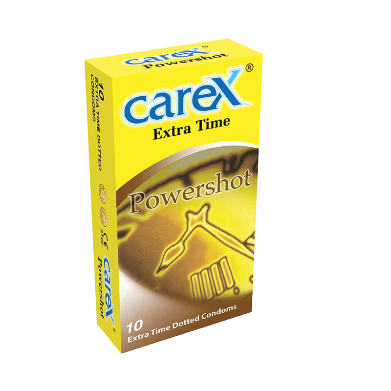 Carex Extra Time Powershot Condoms