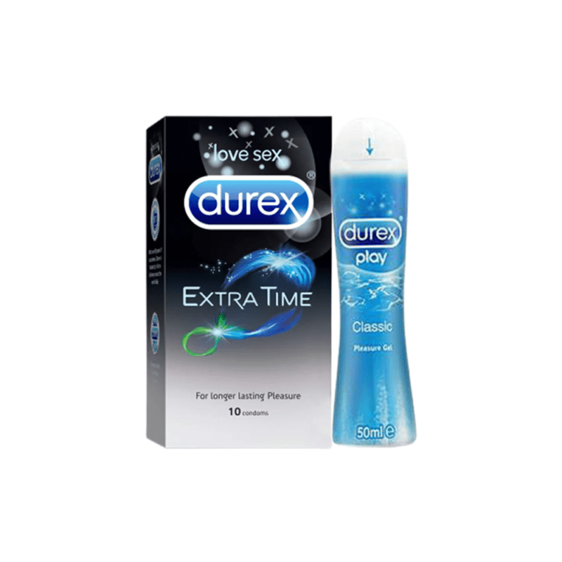 Durex Extra Time with Classic Lube Gel