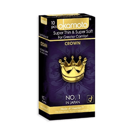Okamoto Crown Super Thin & Soft Condoms