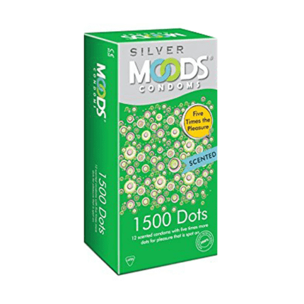 Silver Moods 1500 Dots Condoms