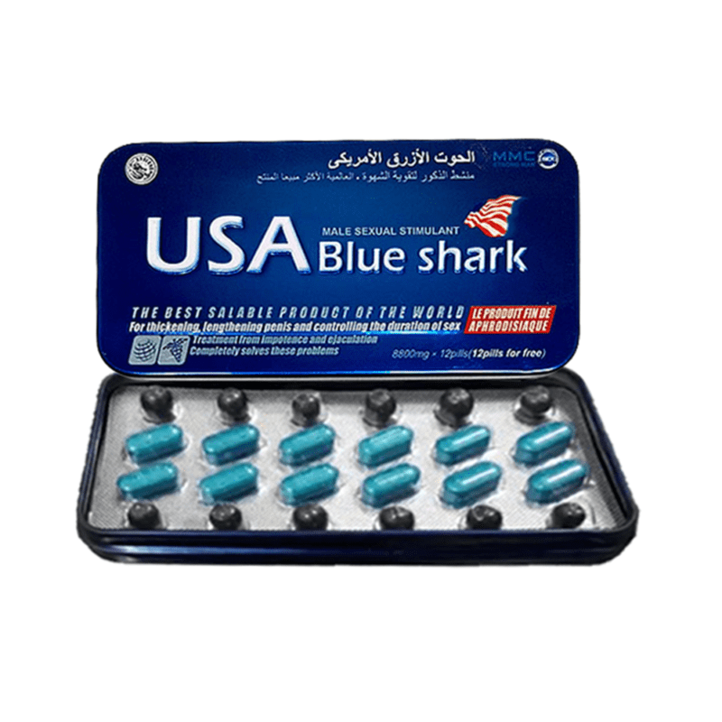 USA Blue Shark Tablets
