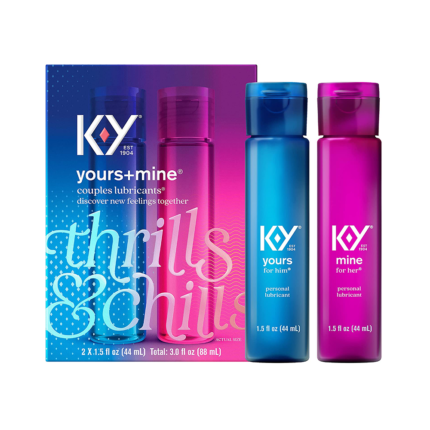 KY Jelly Yours + Mine Couples Lubricant Gel