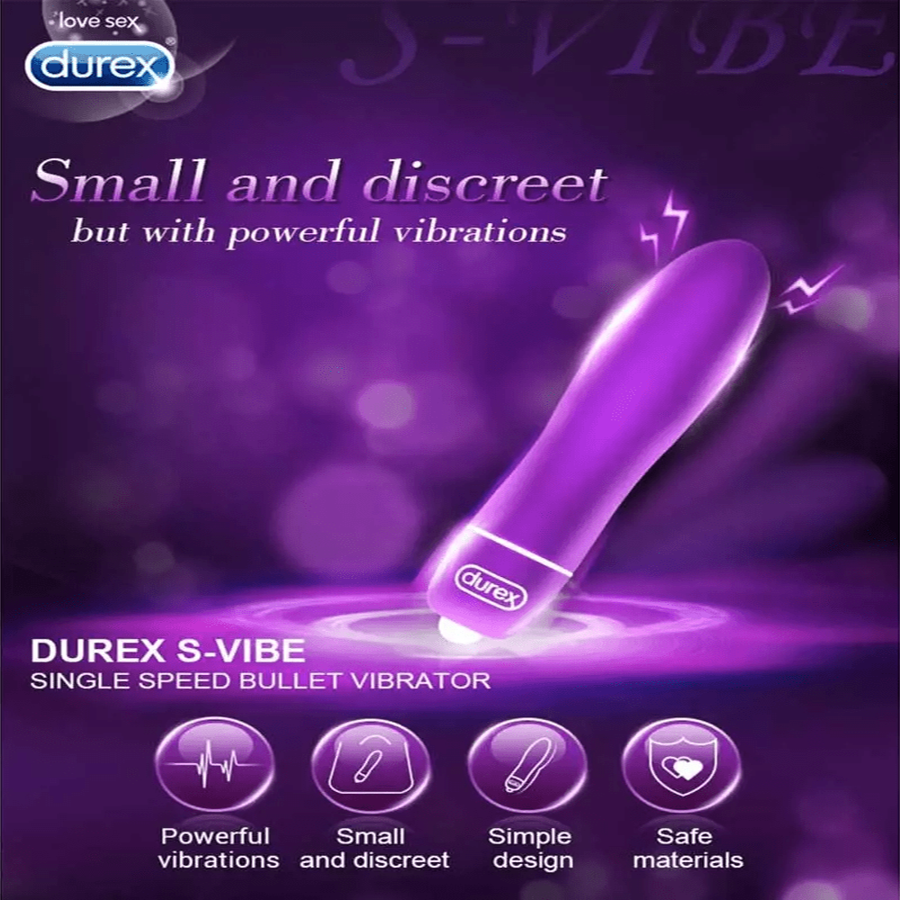 Durex Play Vibrating Bullet for Women - Viga Spray | Condoms | Lubricant Gel