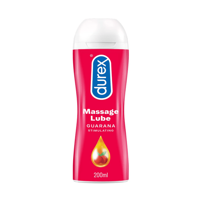 Durex Massage Lube Guarana Stimulating Lubricant Gel